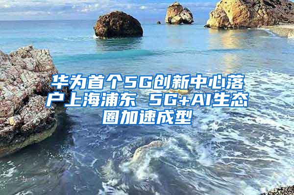 华为首个5G创新中心落户上海浦东 5G+AI生态圈加速成型