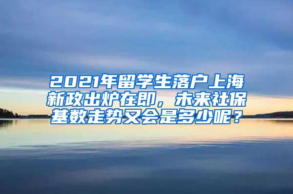 2021年留学生落户上海新政出炉在即，未来社保基数走势又会是多少呢？