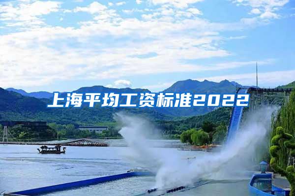 上海平均工资标准2022