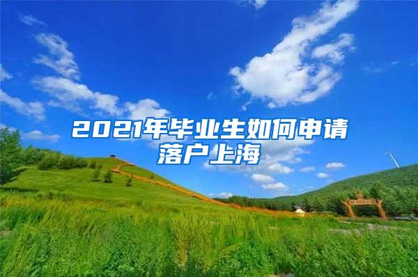 2021年毕业生如何申请落户上海