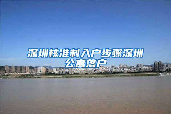 深圳核准制入户步骤深圳公寓落户